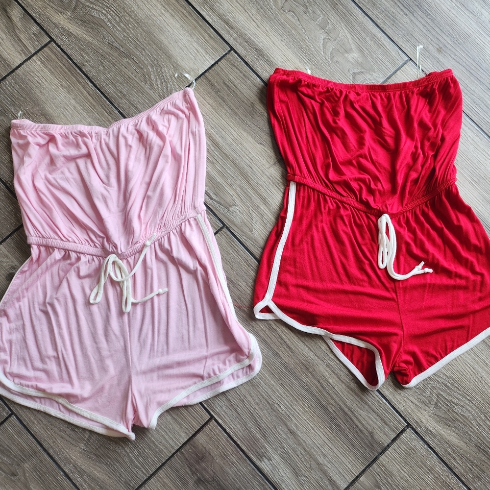 Sleeveless rompers
